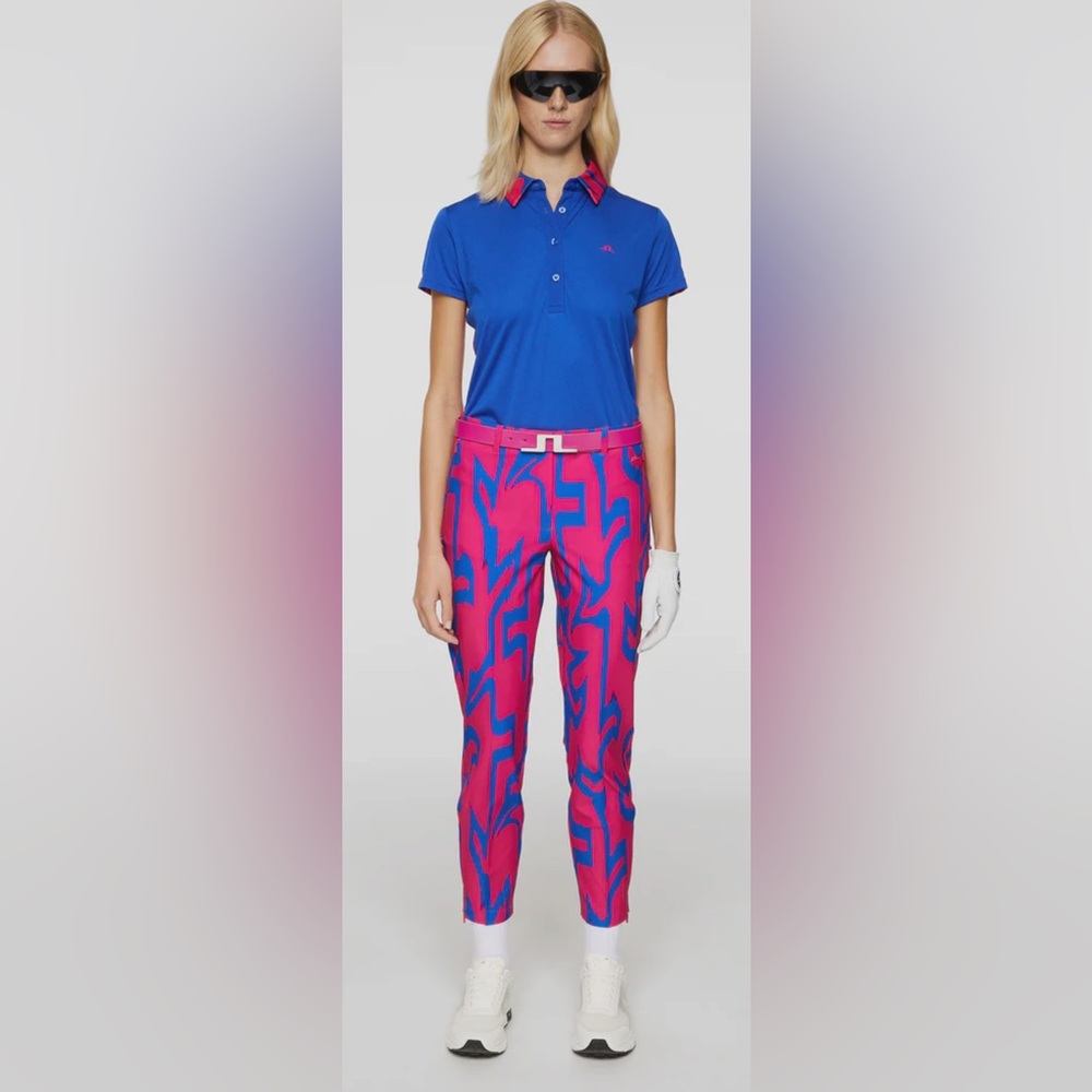 J Lindeberg pants and top  set  Pia Print Print top size XS pants Size 25”